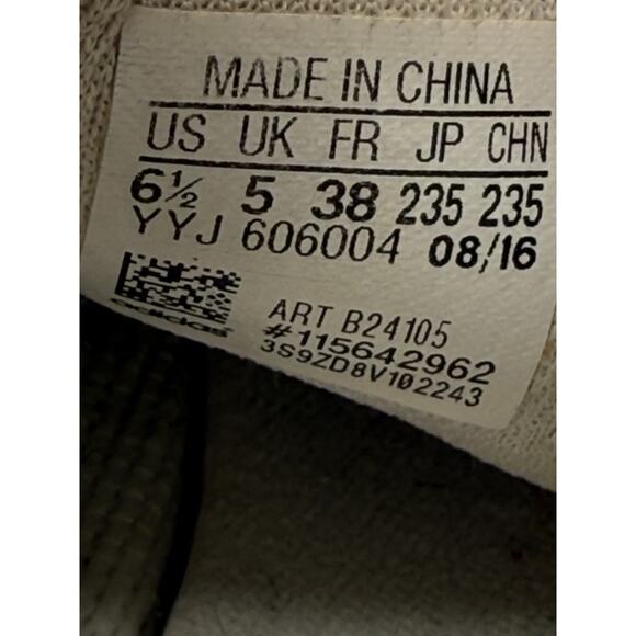 Size 6.5 - Adidas Originals Youth Stan Smith White Leather‎ Sneaker Shoe B24105 - Picture 9 of 9